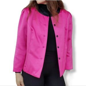 AMY ADAMS Pink button down jacket